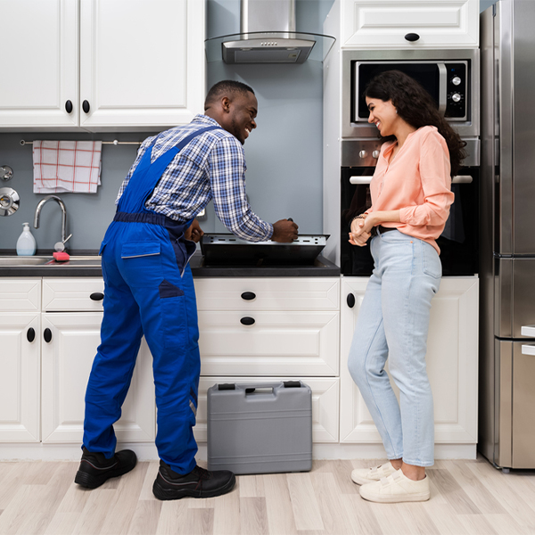 how long does it typically take to complete cooktop repair services in Balko OK